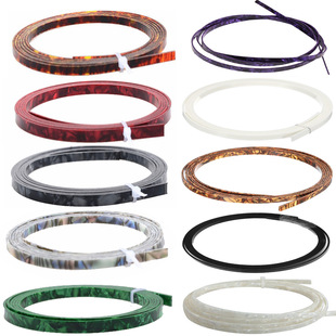 Wholesale 6mm Guitar Edge Strips Celluloid Edge Strips Guitar Modification Strips Abs Material Edge Strips Decorative Strips