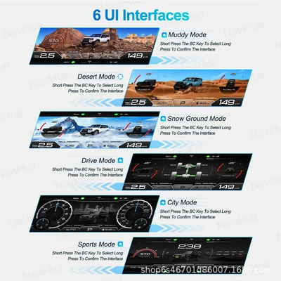 Speed Instrument Panel Lcd – automobile instrument