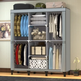 简易衣柜;衣帽架;室内花架