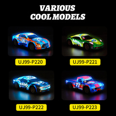 New GRT1:22 cross-border four-way drift remote control racing electric children's light-up Dodge remote control toy car