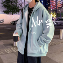 美式卫衣外套男春秋款潮牌宽松男装2025新款秋季连帽拉链开衫衣服