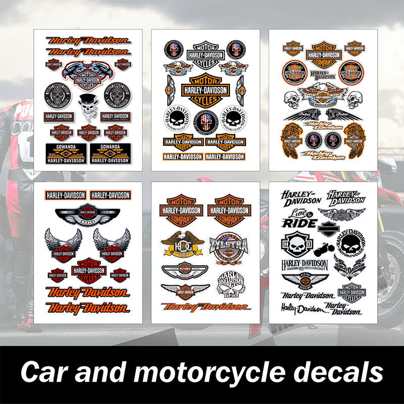 Suitable for Harley Stickers, Suitable for Motorcycles, Cars, Electric Vehicles, Decorative Stickers, Scratch Stickers, Reflective Car Stickers Suitable for Harley Stickers, Suitable for Motorcycles, Cars, Electric Vehicles, Decorative Stickers, Scratch Stickers, Reflective Car Stickers