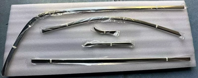 16-23 Mercedes-Benz New Vito Şüşə kənarı xromları/moldingləri - upper-window-trim-10-piece-set-matte