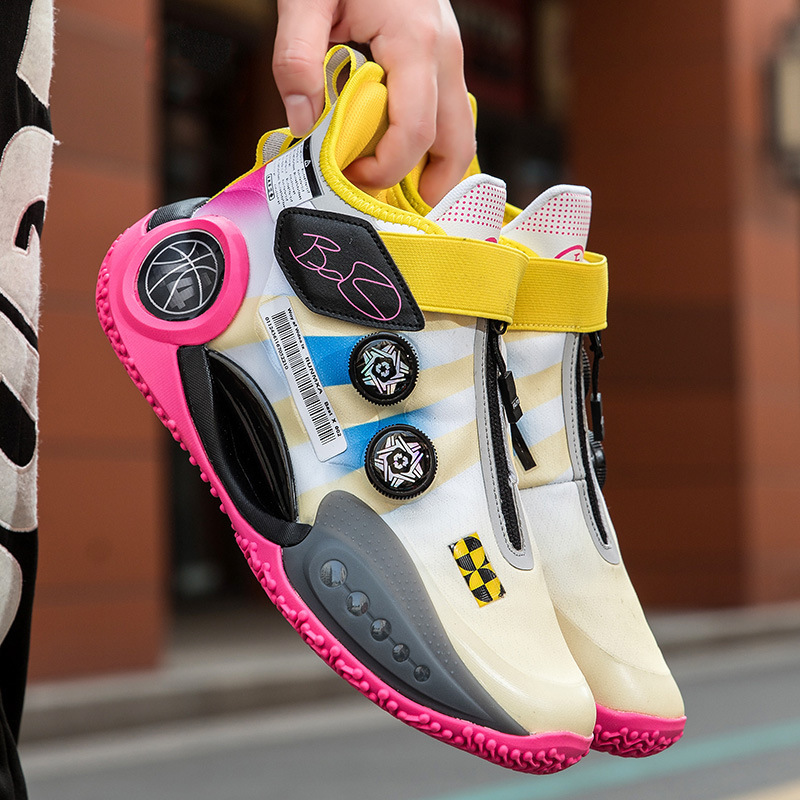 Weide Road 9 Basketball Shoes for Men and Children New Super Professional Actual Combat Grab Anti-Slip City High and Low Sneakers for Women