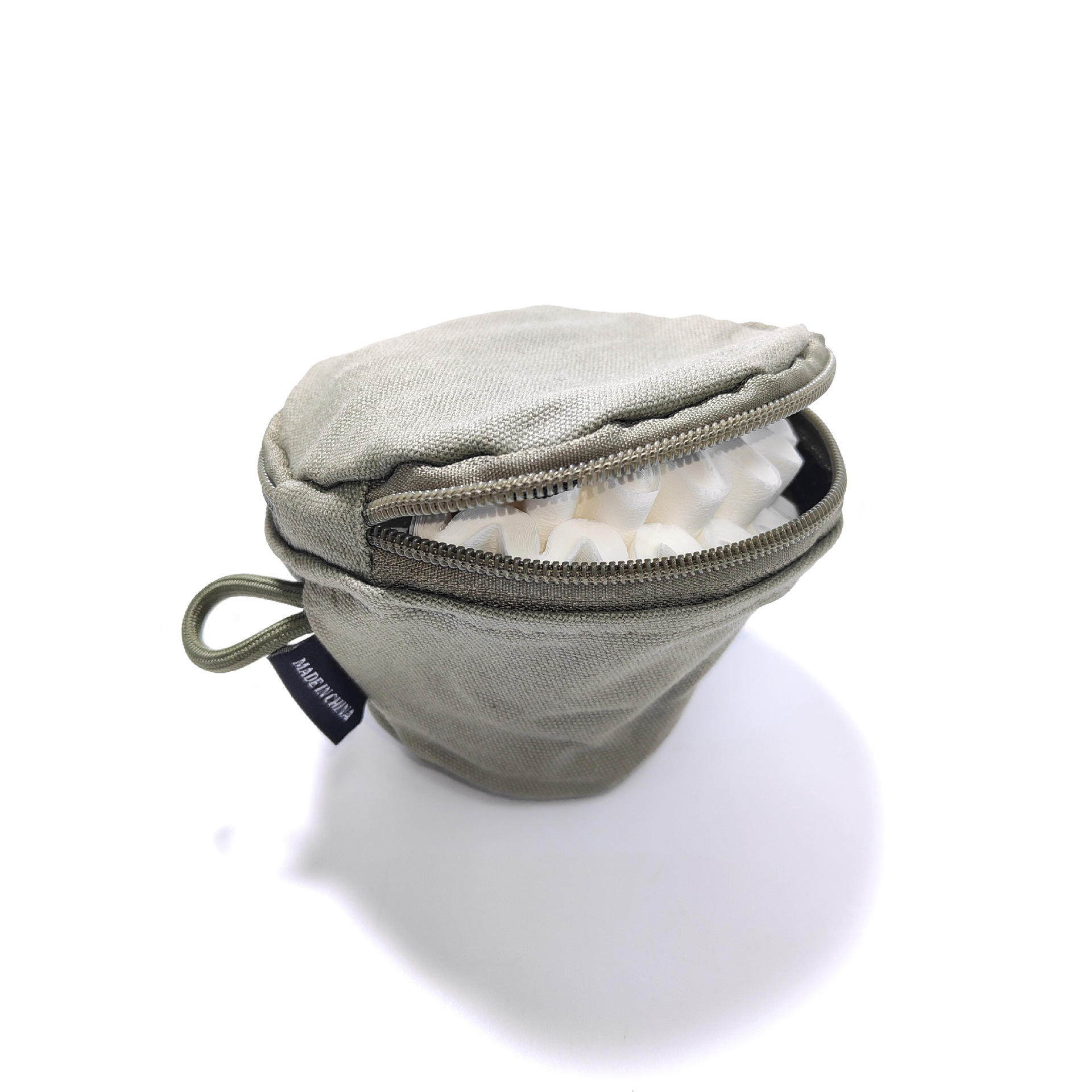 Pastel de papel de filtro caja de almacenamiento de molienda a mano bolsa de almacenamiento de café bolsa conveniente acampar al aire libre mano café bolsa de viaje