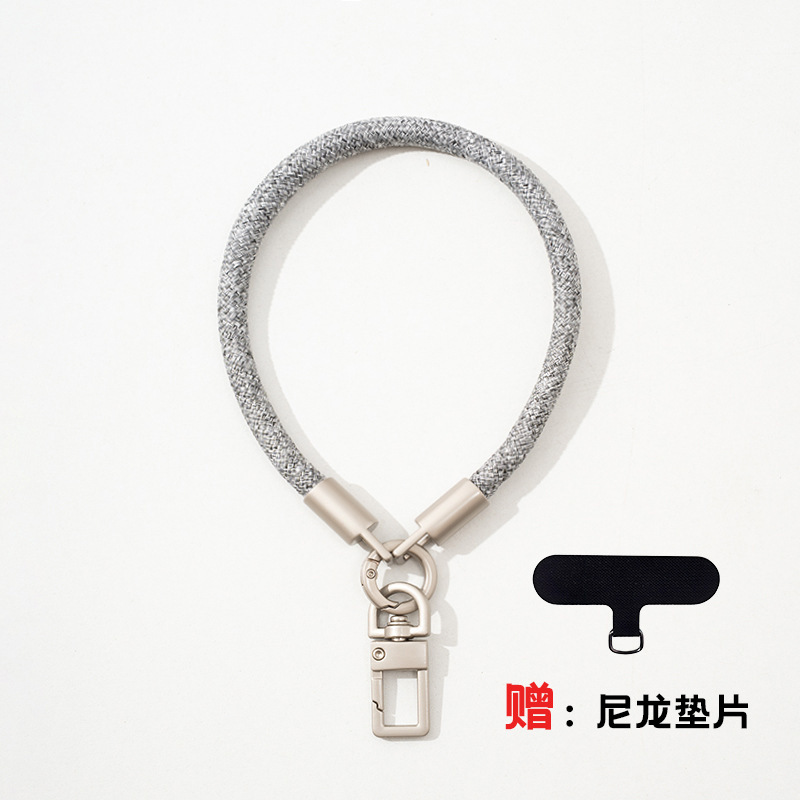 高端短手腕手机挂绳可拆户外防摔防丢垫片挂件手机壳相机挂绳|undefined
