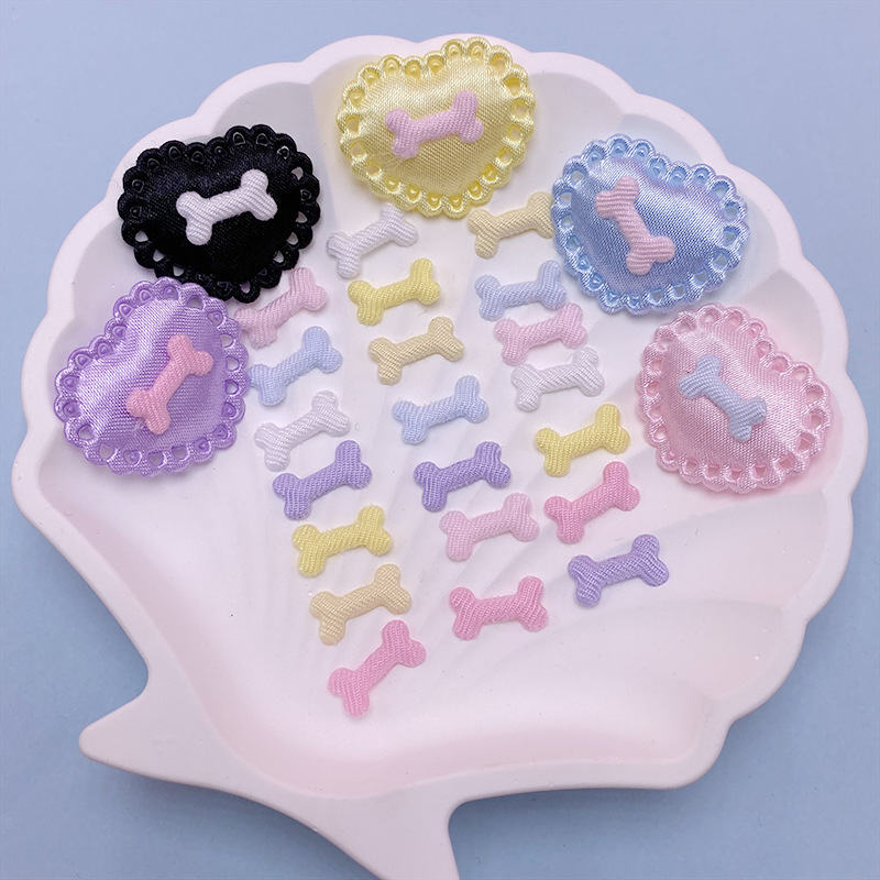 Ins Style Macaron Color Dog Bones DIY Handmade Jewelry Accessories Decorative Love Love Barker Headwear Socks Material Ins Style Macaron Color Dog Bones DIY Handmade Jewelry Accessories Decorative Love Love Barker Headwear Socks Material