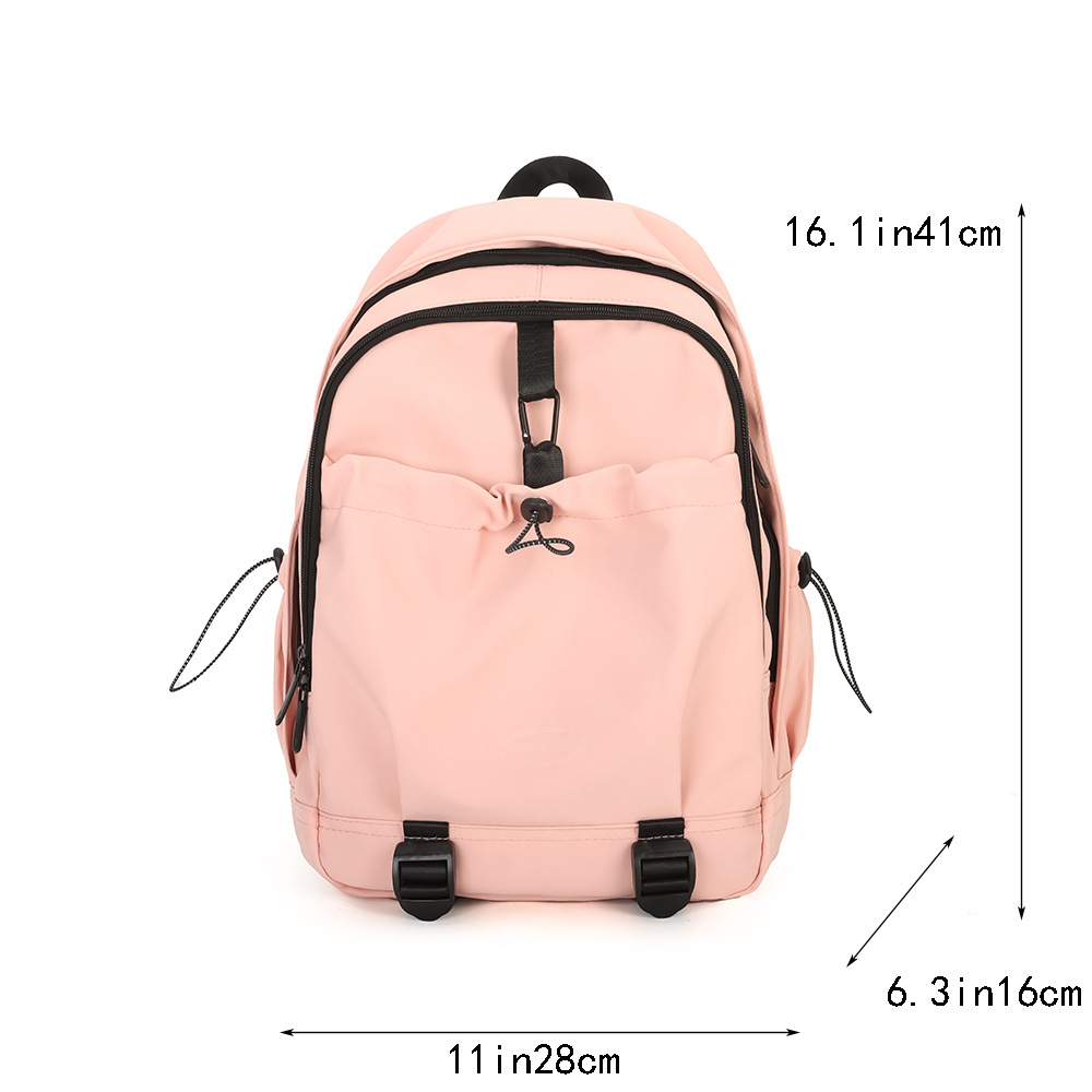 Mochila casual transfronteriza nueva, mochila, estudiante universitaria, senderismo de verano, mochila de todo fósforo de alto valor, niña