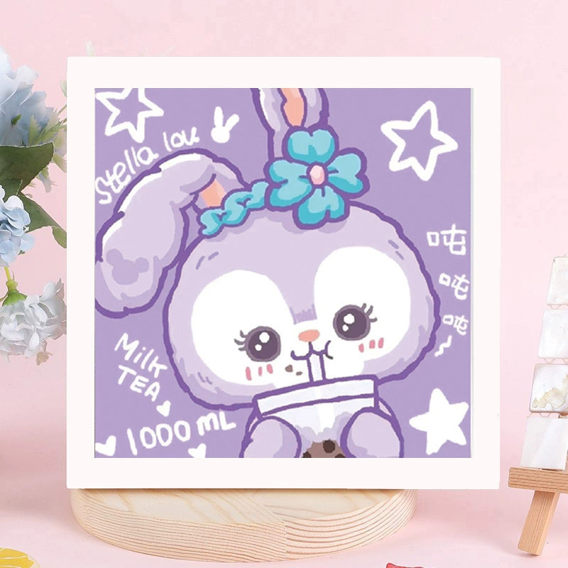 Мультяшная умная игрушка, DIY, новая коллекция, детское handmade diy, украшенная бриллиантами