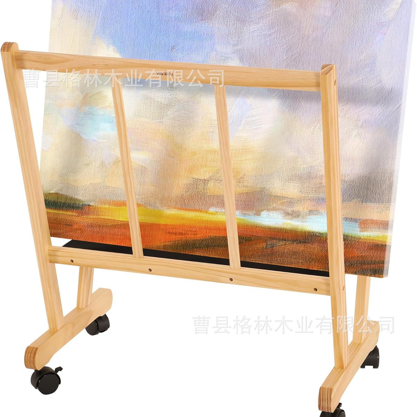 Wooden drying rack