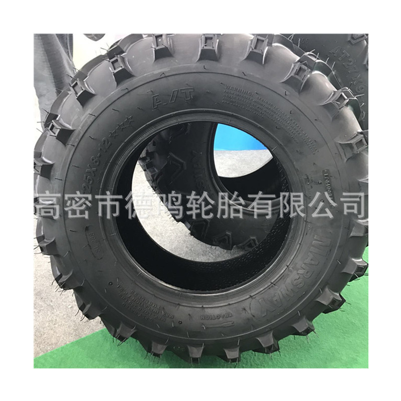 Suministrar todo terreno ATV25x8.00-12 neumático doble tracción de cuatro ruedas neumático todoterreno AT25 * 8.0-12 anillo de acero