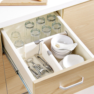 Household Drawer Storage Dividers, Free Combination Wardrobe, Underwear and Socks, Retractable Plastic Organizers, Shengzhisheng