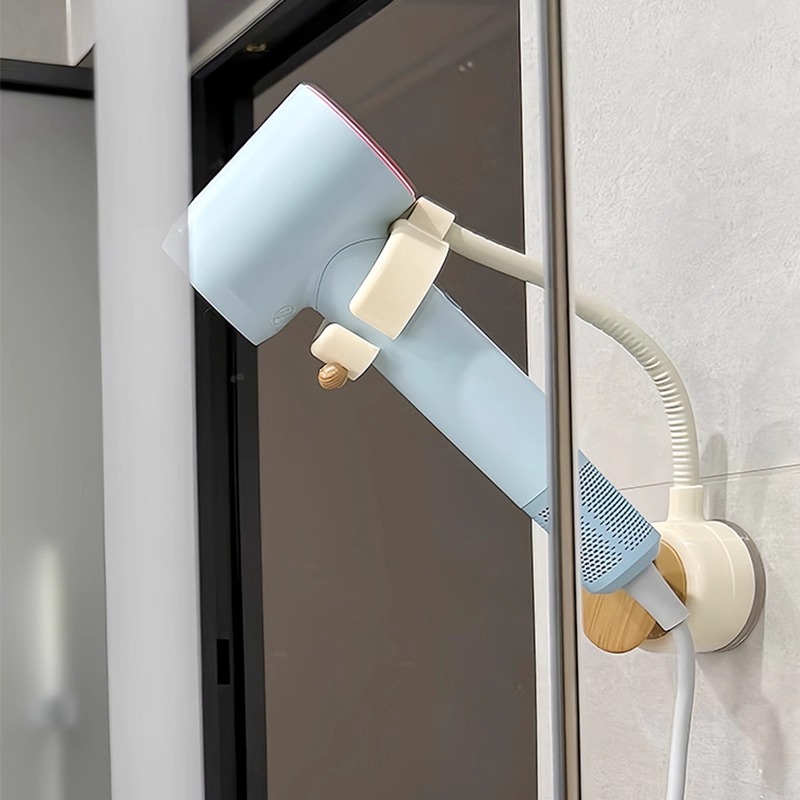 吹风机支架解放双手电线收纳神器免打孔卫生间置物架壁挂收纳架