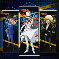 名探侦コナン周辺工藤新一灰原哀怪盗キッドポスター布アニメ挂け絵アニメ