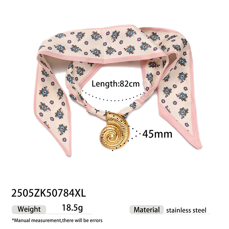 Taina Europa y los Estados Unidos no se desvanecen en la playa de verano artículos de moda 18k oro estrella de mar colgante conchas bufandas collar al por mayor image 10