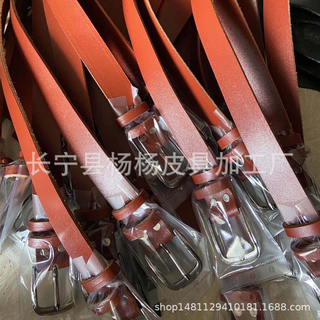 카우 레드 브라운 3.2 와이드 [합금 핀 버클]