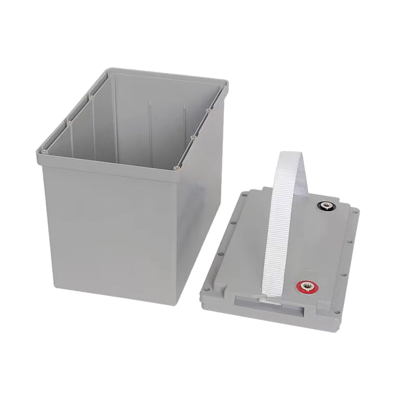 Box, 塑料 Other Electric Vehicle Accessories - 12v-70ah-detachable-gray-white