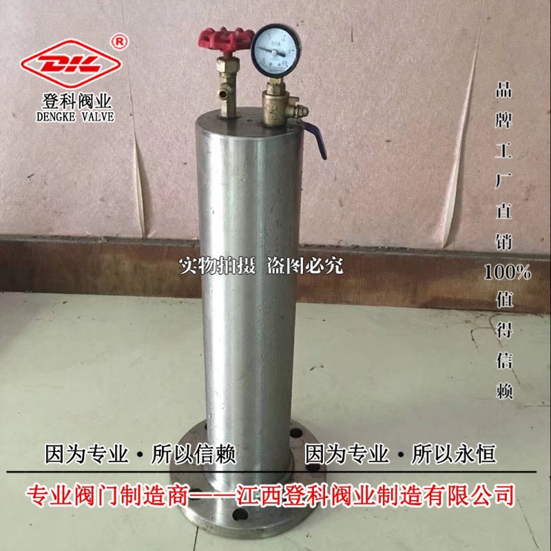 SCXCYQ-16P DN200水锤消声器 水锤吸纳器 水锤器304不锈钢材质