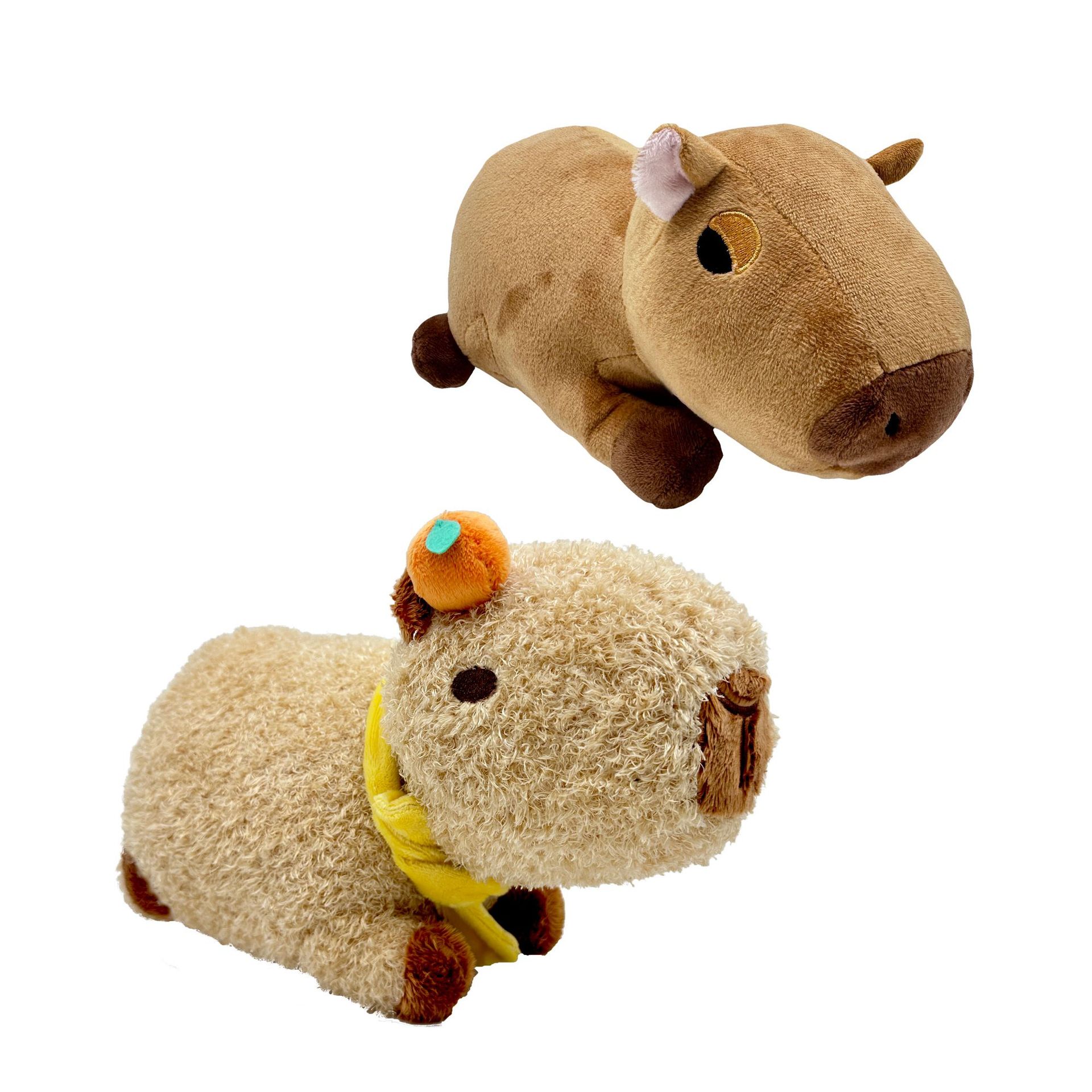 跨境新品Amuse Capybara Plush 卡皮巴拉公仔水豚鼠毛绒玩偶