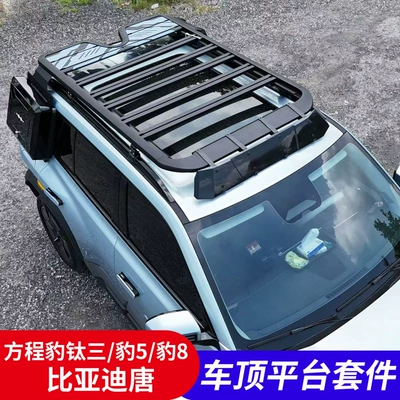 No Drilling Required, Roof rack - side-tent-byd-tang