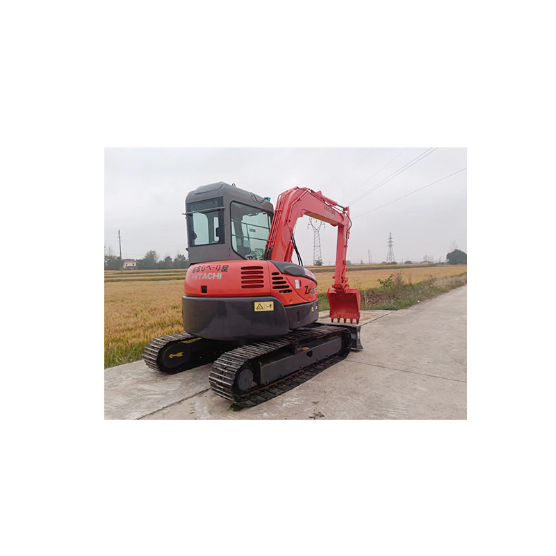 Excavadora original 90% nueva Hitachi ZX55 de tamaño medio huerto de orugas ruedas especiales comercio exterior exportación de comercio exterior pequeña