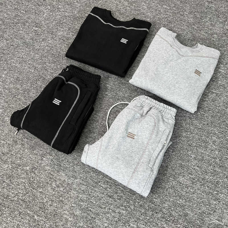 小众Business Attire新款高品质潮流圆领刺绣卫衣卫裤运动套装潮|undefined