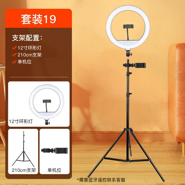 [Double camera] 12-inch + 2.1m desktop stand
