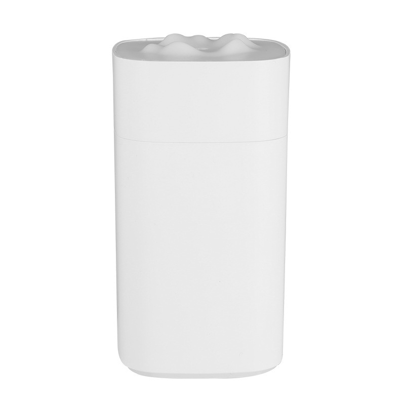 Humidificador cuadrado hogar silencioso luz sonido dormitorio mujeres embarazadas Bebé pequeño humidificador de habitación con aire acondicionado gran volumen de pulverización