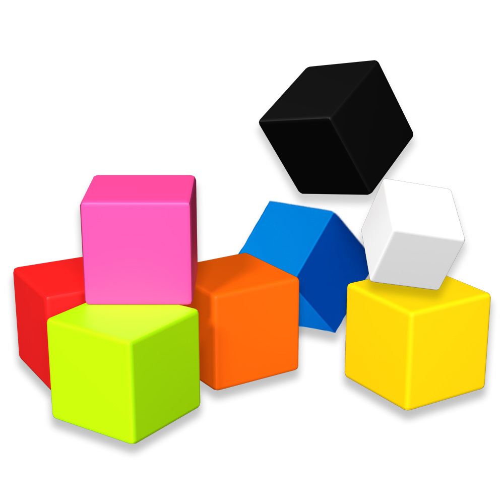 Cubo magnético pequeño bloque de construcción cubo iluminación cognitiva puzzle juguete magnético para niños image 6