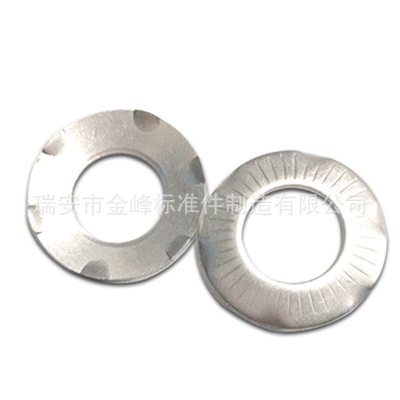 供应SN70093碳钢接地六爪垫圈达克罗六角弹性防锈高强度A级弹簧