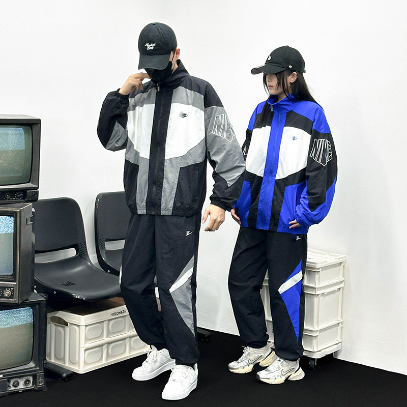 2023 Autumn New Style Couple Jacket, Hong Kong Style Hip Hop Outerwear, Korean Style Autumn INS Coat, Men's Clothing Wholesale