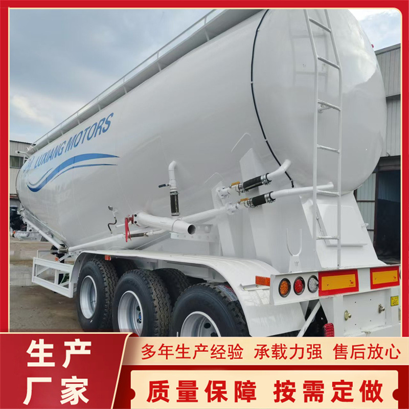 Export Sales of Bulk Cement Tankers, 50-Cubic Meter Powder Material Transporters, and Ash Powder Tankers