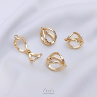 ��ɫ14K����������б���f�ܿ�diy��β���۰����ë����Ʒ���