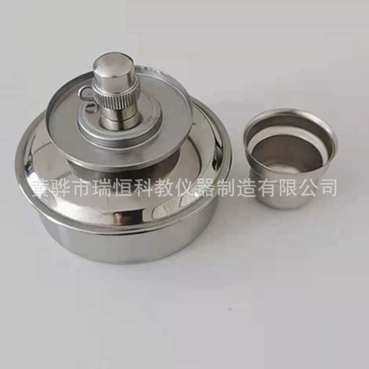 Спиртовая лампа из нержавеющей стали 100 мл регулируемая пламя из нержавеющей стали спиртовая Лампа