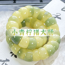 原生态菩提根手串猪大肠男女盘玩绕指柔佛珠念菩提子珠手链文玩