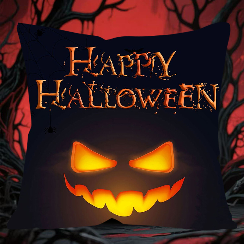 ZS クロスボーダーハロウィン枕オフィスソファ枕カバー家の装飾クッションベッドサイド枕工場直販|undefined
