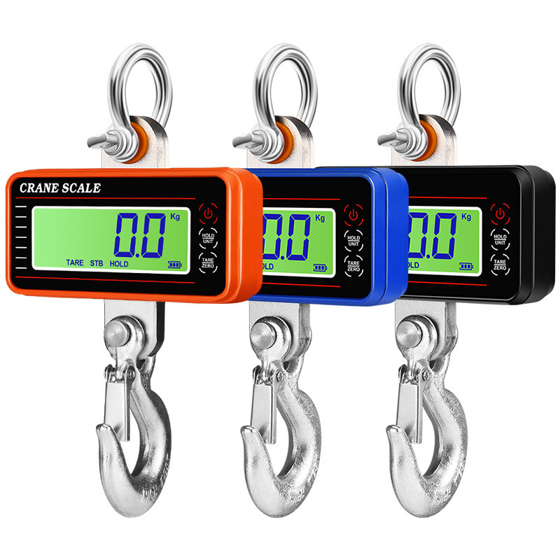 Cross-border new electronic hook scale, electronic portable scale, vehicle scale, high-precision hook scale, 500kg/1000kg hook scale