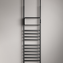 跨境卫生间不锈钢智能电动加热电热毛巾架浴巾杆烘干架落地浴室架