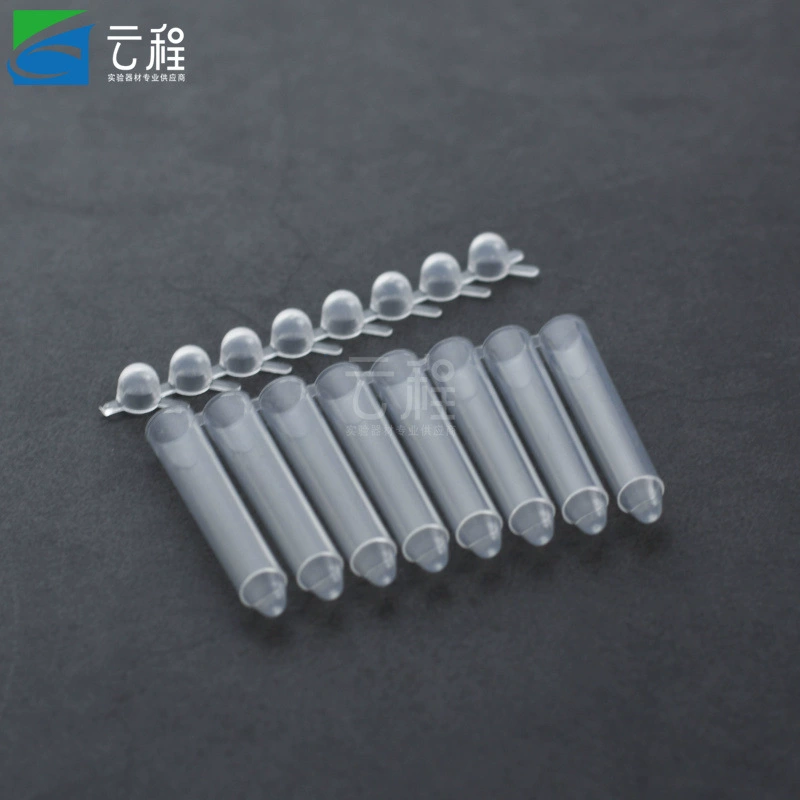 Трубка PCR1250ul Восьмерная трубка 1.25ml 8 Восемь трубчатых трубчатых рядов ствол ствола