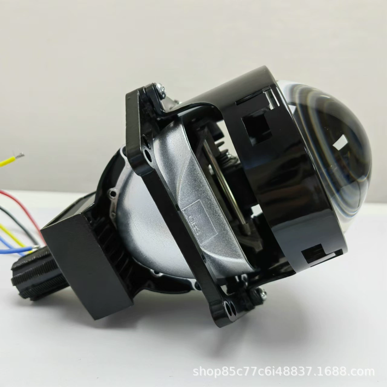 Cross-border hot-selling automobile and motorcycle headlight modification 3-inch lossless LED dual-light lens headlight headlight 12V