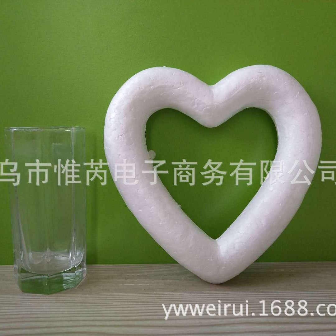 Oso de espuma directo de fábrica blanco DIY material de arreglo floral hecho a mano Día de San Valentín Rosa oso con juguete