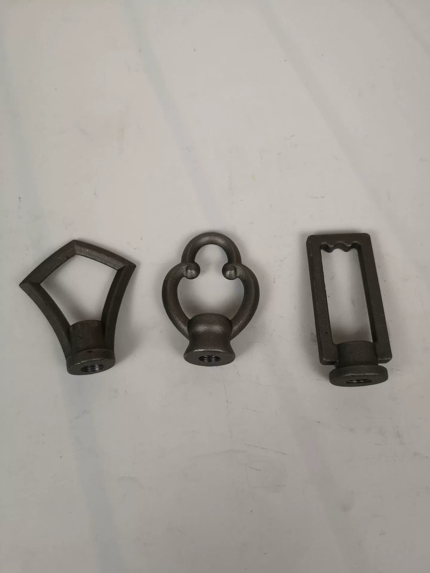 Rongsheng металлические чугунные сливовые кольца ромбовидные подвесные кольца квадратные подвесные кольца для освещения ремесел