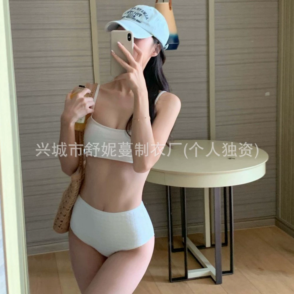 Brand split swimwear, tank top
