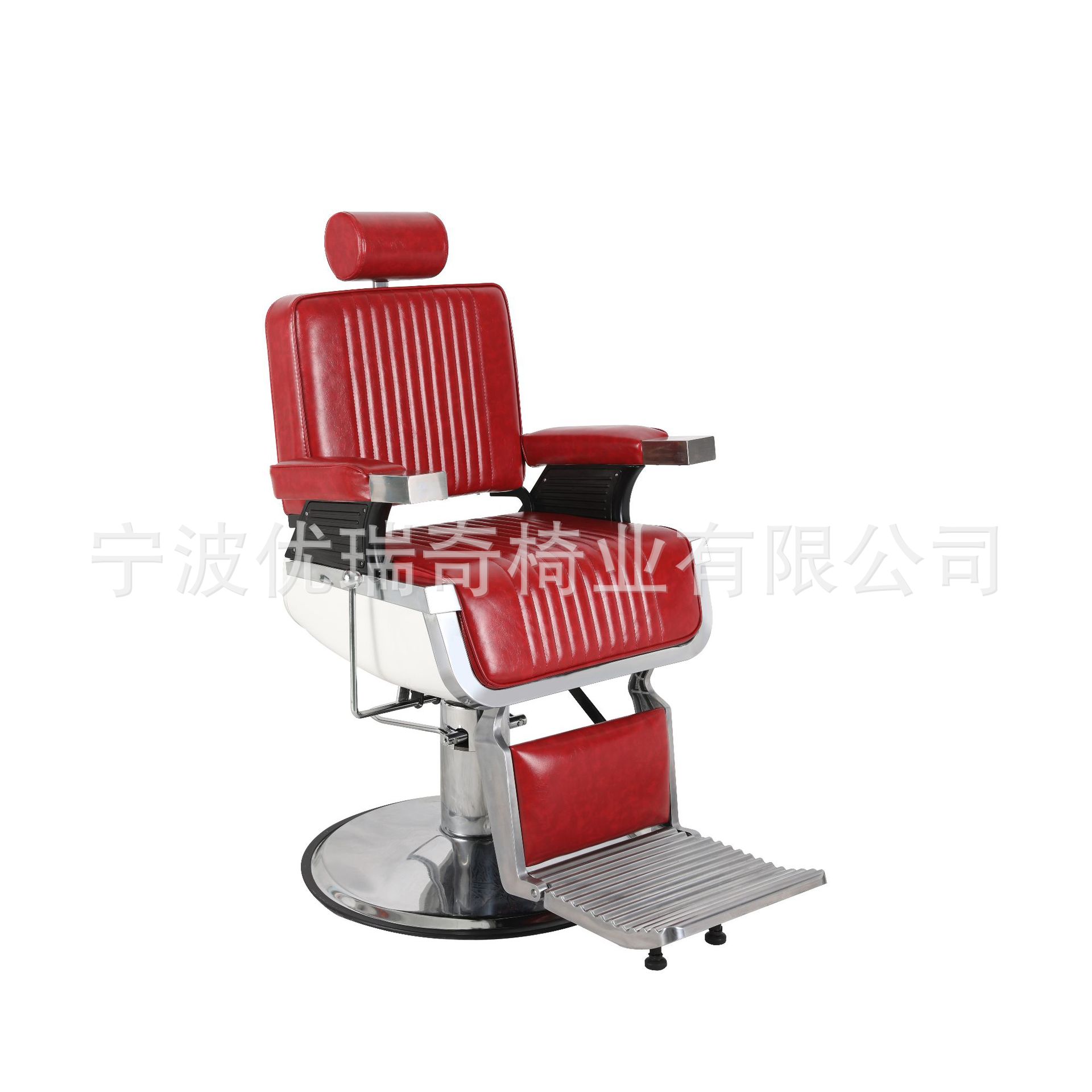 Silla de peluquero dorada de comercio exterior, silla de barbería de acero inoxidable, cómoda silla de peluquería, silla giratoria de aseo, nuevo producto, silla de peluquería