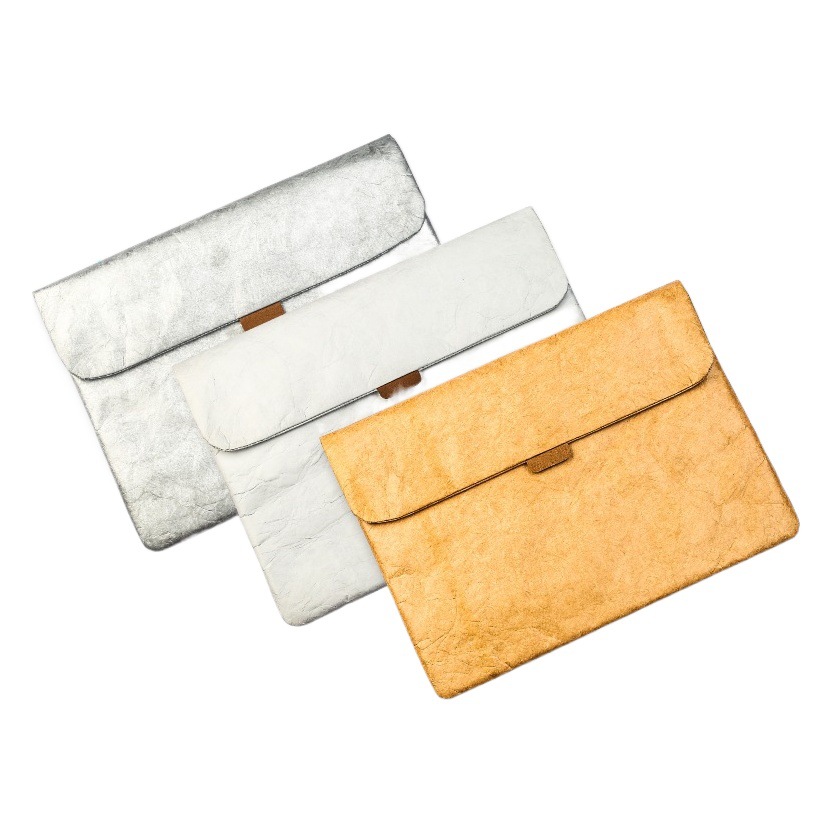 Factory direct waterproof wear-resistant DuPont paper Tyvek bag cover type Laptop Tablet computer liner bag