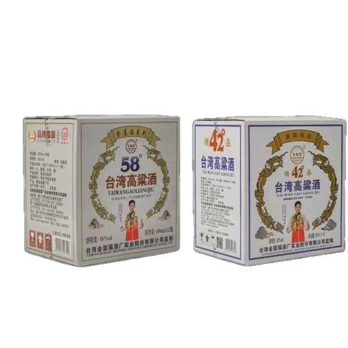 五缘湾台湾高粱酒 600毫升*12瓶58度浓香型高度白酒 商超酒水整箱|undefined