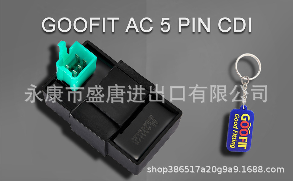 5-Pin AC Igniter CDI for 50cc-150cc Go Kart Moped Dirt Bike ATV