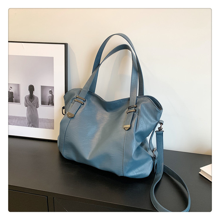 New fashionable European and American women's bags, retro and simple single-shoulder bags, large-capacity high-quality handbags, elegant crossbody bags are in stock undefined