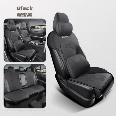 Modelə uyğun (Original) oturacaq örtükləri | Cushion Cover - obsidian-night-black-memory-foam-version-14th-generation-xuanyi-special-five-seats