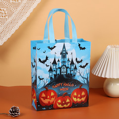 ハロウィーンカボチャ提灯城児童キャンディー袋服装プレゼント鬼節祝日プレゼント包装袋クロスボーダー